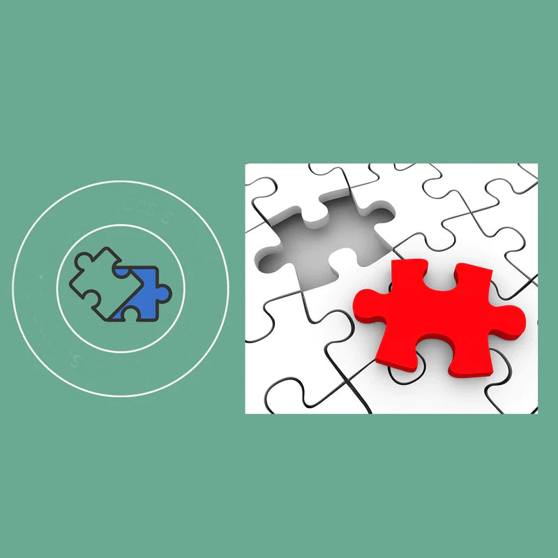 "1000 palan adventtikalenteri palapeli, jouluaihe, takka ja kuusi, myrkytön kartonki, aikuisille, joululahjaidea"