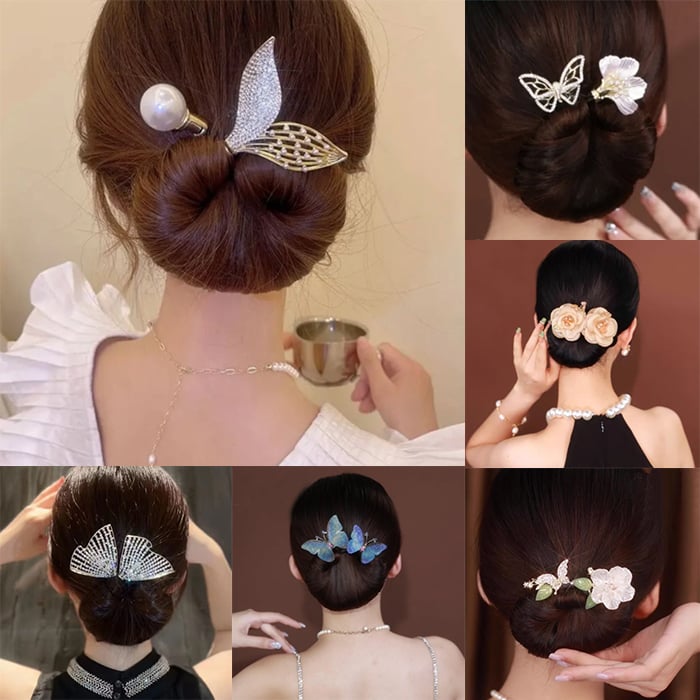 "Joustava hiuskiharrin nauhalla, naisten hiuskoriste tyylikkään kampauksen luomiseen"