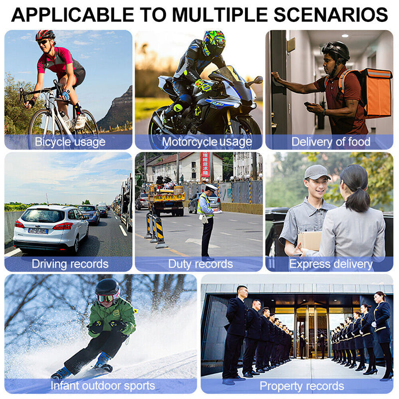 Kannettava HD-kamera 180° kääntyvällä linssillä, infrapunayönäöllä; kompakti muotoilu ja realistinen kuvanlaatu.