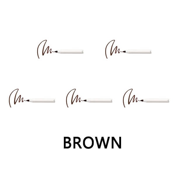 Pitkäkestoinen musta eyeliner, veden- ja hikikestävä. Ohut kärki takaa tarkan rajauksen, sopii arki- ja juhlakäyttöön.