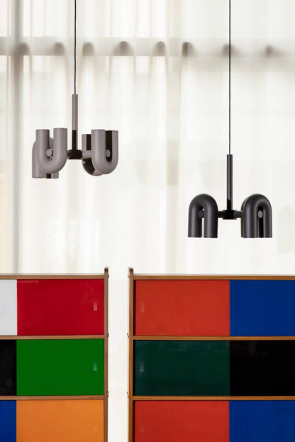 Moderni LED-kattokruunu, monipuolinen valaistus