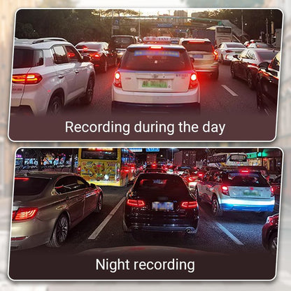 "12'' 4K HD kojelautakamera, laajakulma, pimeänäkö, 12'' näyttö, edessä 4K ja takana 2K, turvallinen ajo, helppo asennus"