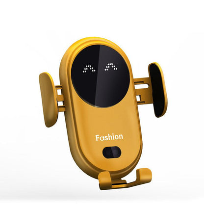 "15W langaton Qi-autolaturi, monivärinen, tyylikäs muotoilu, kiinnitys tuuletusaukkoon, nopea matkapuhelimen lataus autoiluun