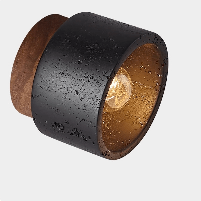 Moderni Kivipintainen Kattovalaisin - Tunnelmallinen Sisustusvalaistus