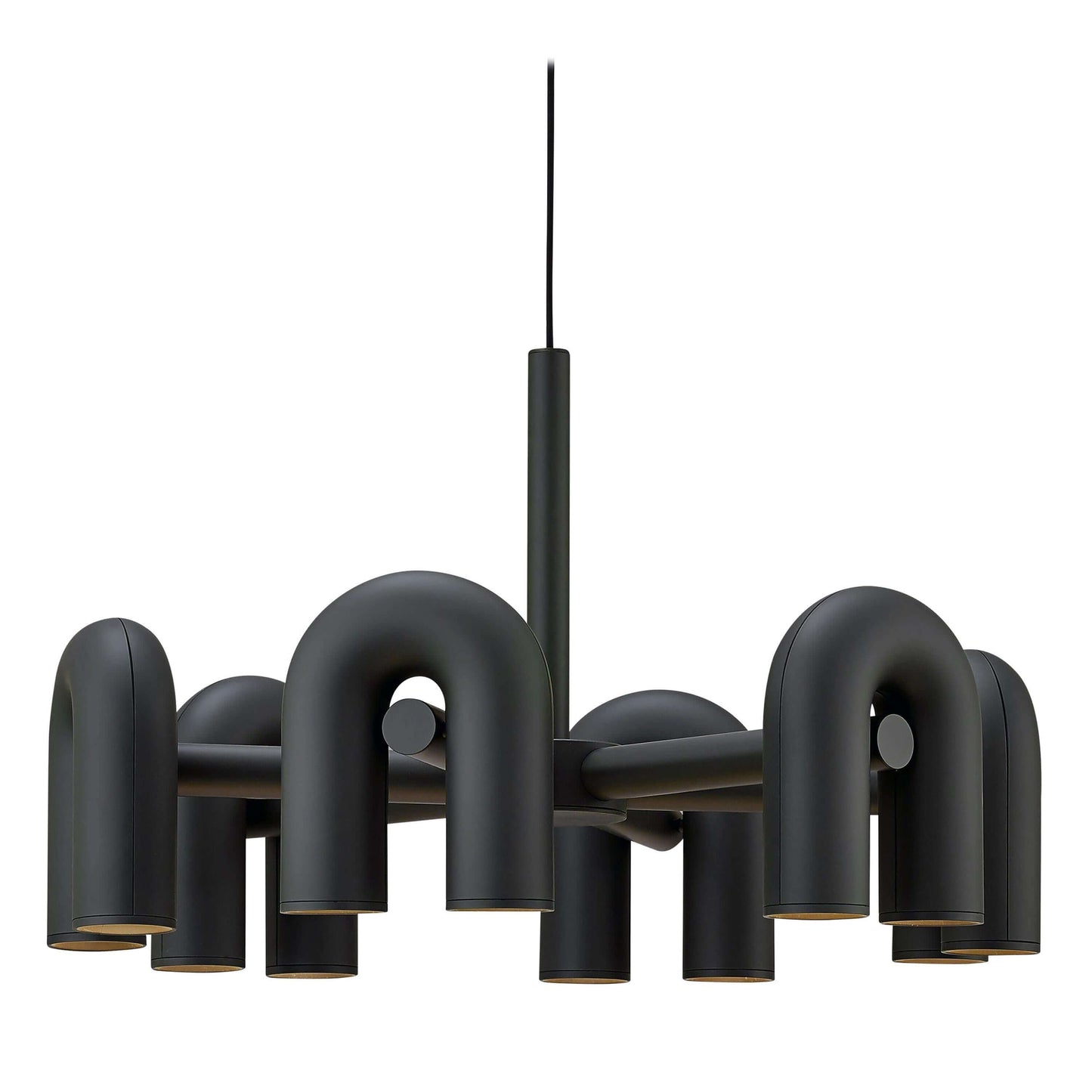 Moderni LED-kattokruunu, monipuolinen valaistus