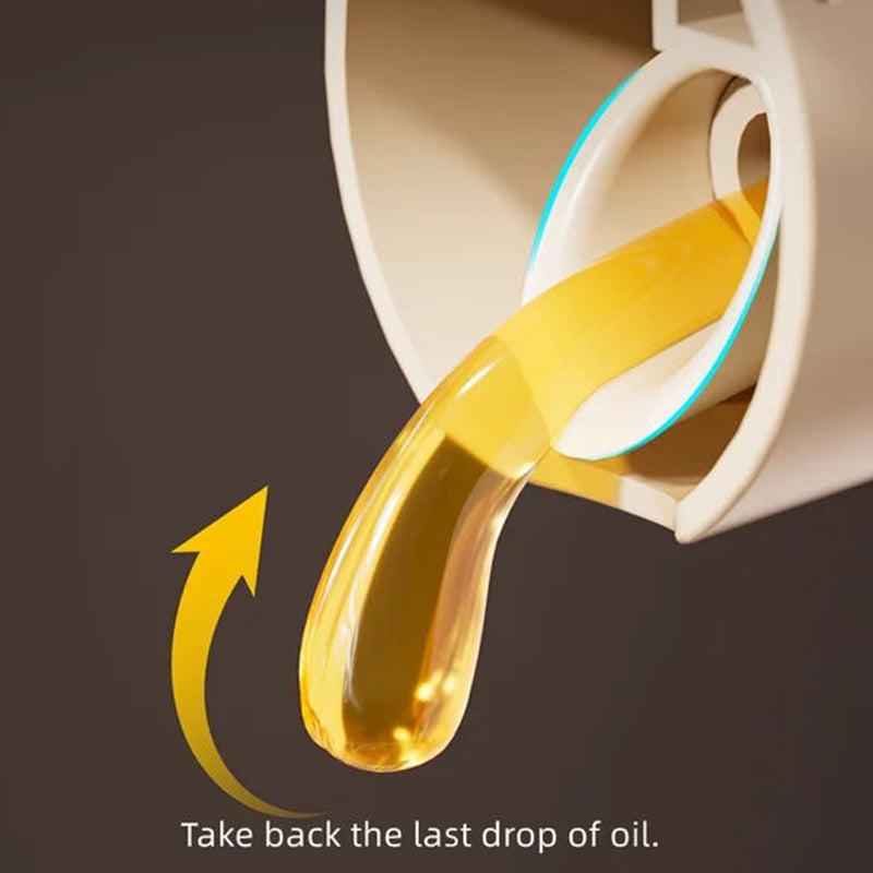 Automaattinen maustepullon tulppa keittiöön - vihreä, keltainen ja valkoinen väri, moderni muotoilu, säästää öljyä.