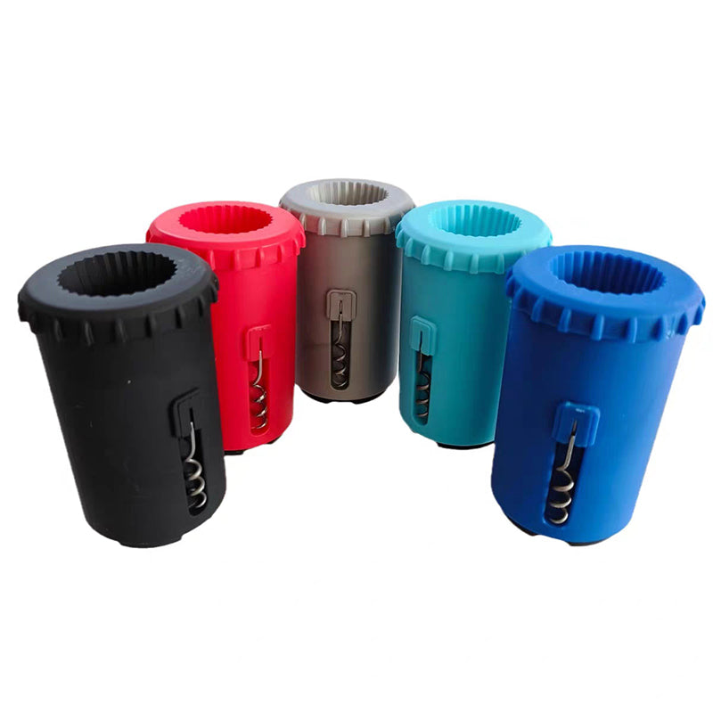 "Monikäyttöinen 3-in-1 pullonavaaja ruostumattomasta teräksestä, kompakti ja tyylikäs, eri värivaihtoehdot."