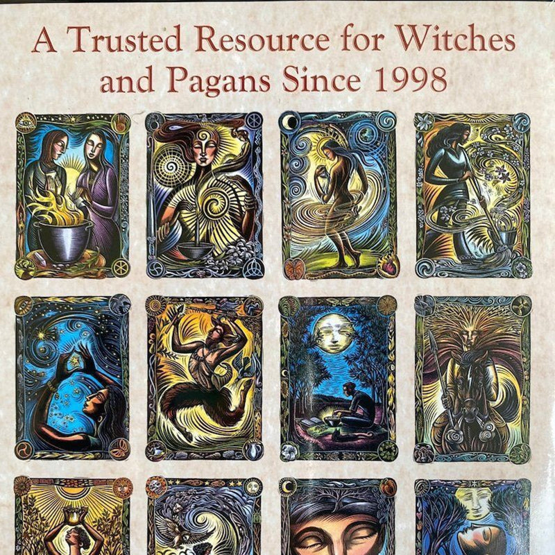 "Noitien Kalenteri 2023: Visuaalisesti upeasti kuvioitu seinäkalenteri, maagisin viisaus ja astrologiatiedot koko vuodeksi."