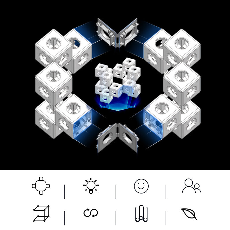 "Visuaalisesti houkutteleva 3D-taikakuutio kehittää älykkyyttä, lievittää stressiä, sopii kaikille iästä riippumatta."