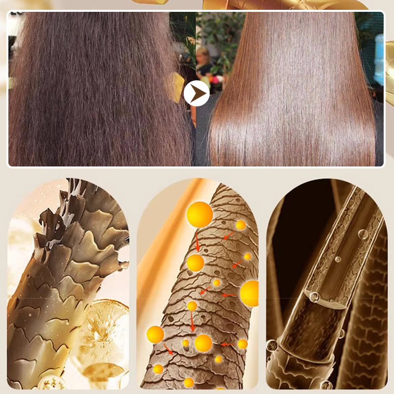 Ylellinen syväkosteuttava hiusnaamio kauniissa purkissa, sopii kaikille hiustyypeille, antaa kiiltoa ja elinvoimaa.