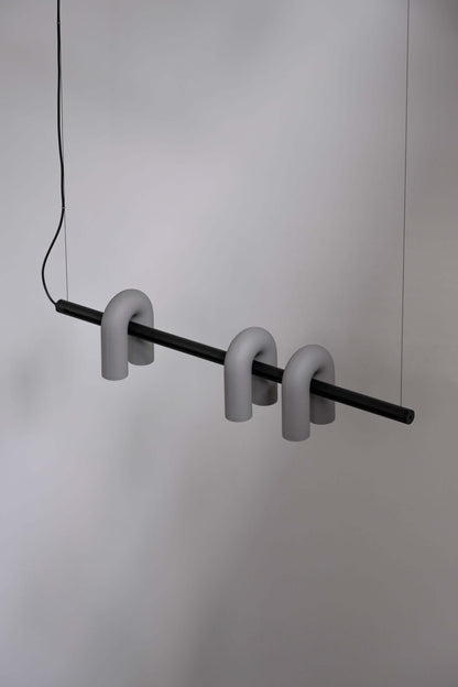 Moderni LED-kattokruunu, monipuolinen valaistus