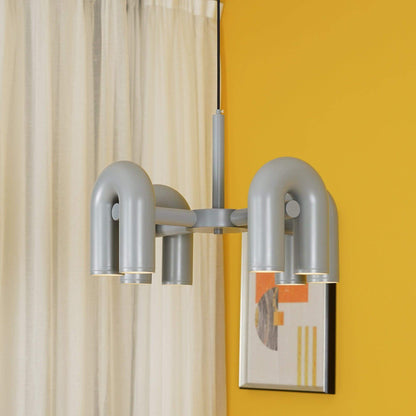 Moderni LED-kattokruunu, monipuolinen valaistus